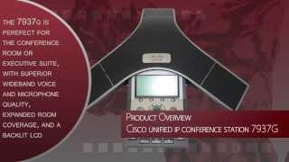 Cisco Unified IP Conference Station 7937G Product Overview [upl. by Orban]