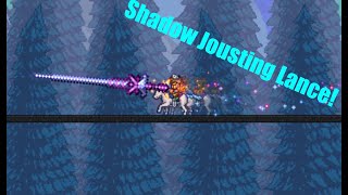 How much damage can a full speed jousting lance do — Terraria Weapons Review [upl. by Doss328]