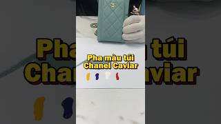 Mang túi xách Chanel Caviar đến làm khó soái ca pha màu nhưngcolormixing [upl. by Nyliram]