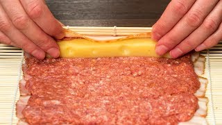 Un piatto incredibile Sushi di carne è troppo originale  SaporitoTV [upl. by Puri800]