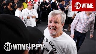 Freddie Roach Media Workout Interview  SHOWTIME PPV [upl. by Salangi]