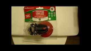 Fixing a leaking toilet with Fluidmaster Toilet Flapper [upl. by Yztim]