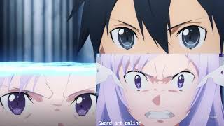 Kirito vs Quinella  Sword Art Online Alicization DUB [upl. by Kenny]