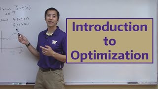 Introduction to Optimization [upl. by Aymik]