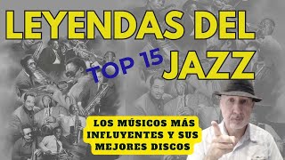 Las más grandes leyendas del Jazz y sus mejores discos [upl. by Fee216]