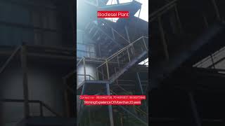 Biodiesel factory and distillation equipments youtube shorts automobile sefworks trending [upl. by Alaunnoif]