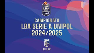 Conferenza Stampa di Presentazione della LBA Serie A Unipol 20242025 [upl. by Camilo]