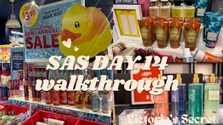 SAS Walkthrough Bath and Body Works Day 14 and Victorias Secret Walkthrough Day 7 Semi Annual Sale [upl. by Berstine]