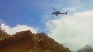 APACHE ENGAGES TALIBAN WITH 30MM AT CLOSE RANGE [upl. by Wier]