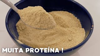 FAROFA COM MUITA PROTEÍNA Fácil Barata e Gostosa [upl. by Marybelle]