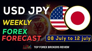 USDJPY Weekly Forex Forecast  USDJPY Technical Analysis [upl. by Yeltihw123]