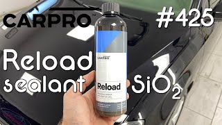 CARPRO  RELOAD  sio2 sealant  Odżywka do powłok amp niezależne zabezpieczenie  Recenzja carpro [upl. by Omlesna]