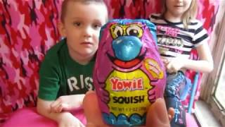 Opening Yowie Chocolate Eggs with a surprise inside [upl. by Phio]