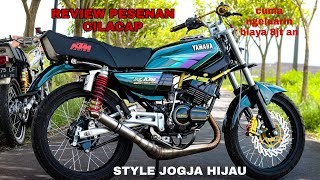 PART 1 REVIEW RX KING STYLE JOGJA HABIS 8 jt an UDAH GAGAH RX KING CILACAP [upl. by Stila]