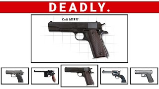 Most Deadly Handguns [upl. by Goldarina245]