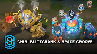 Chibi Blitzcrank amp Chibi Space Groove Blitzcrank  Teamfight Tactics [upl. by Par]