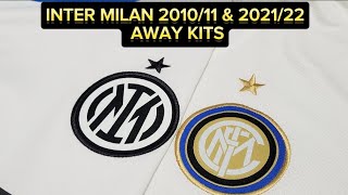 Inter Milan Away Jerseys Iconic Styles from 201011 amp 202122 – A MustSee [upl. by Ellesor]