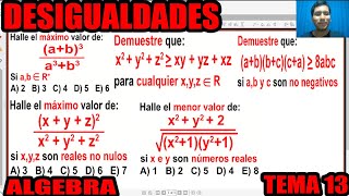 DESIGUALDADES EJERCICIOS RESUELTOS NIVEL INTERMEDIO AVANZADO [upl. by Humphrey333]