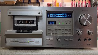 Pioneer CTF950 Vintage ThreeHead Cassette Deck [upl. by Arema]