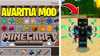 Como BAIXAR e INSTALAR o ADDONMOD do AVARITIA Para MINECRAFT PE 120 MCPE e Bedrock [upl. by Ecital]