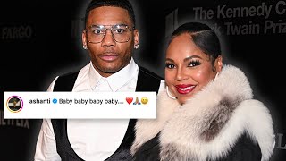 Ashanti Is Pregnant amp Engaged To Nelly [upl. by Ingar]