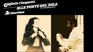 Alle Porte Del Sole  Gigliola Cinquetti  Al Martino  ITA Mashup duet [upl. by Chuck]