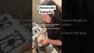 Cheesecake sopapilla recipe food baking dessertrecipe fall [upl. by Nylle]