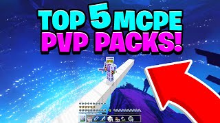 TOP 5 MCPE PVP TEXTURE PACKS 119  FPS BOOST Minecraft Bedrock [upl. by Docilla55]