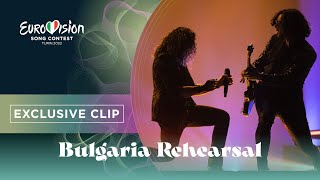 Intelligent Music Project  Intention  Exclusive Rehearsal Clip  Bulgaria 🇧🇬  Eurovision 2022 [upl. by Zebulen]