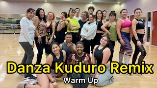 Zumba Warm Up  Danza Kuduro Remix by Don Omar ft Daddy Yankee amp Arcangel  JamieZumba [upl. by Cote]