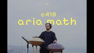 C418  Aria Math  Handpan Cover [upl. by Penni]