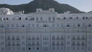 Copacabana Palace símbolo do glamour do Rio completa 100 anos  AFP [upl. by Ydderf280]