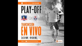 ⚪⚫ ColoColo Proyección Vs U de Chile  Cuartos de final  Clausura CampeonatoProyeccion2023 [upl. by Itnahsa]