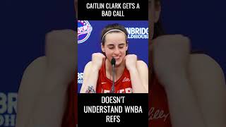 Caitlin Clark Cant Believe Wrong Call Was Made caitlinclark [upl. by Iatnahs]