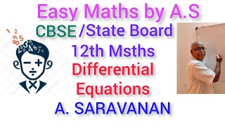 XII MathsEM V12 Application problems of linear differential equations [upl. by Ameer]