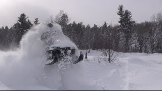 Yamaha VK540 tearing up the powder PowerModz [upl. by Kasey]