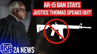 Why Did the Supreme Court Turn Its Back On AR15 Owners Justice Thomas Speaks Out [upl. by Malloy]