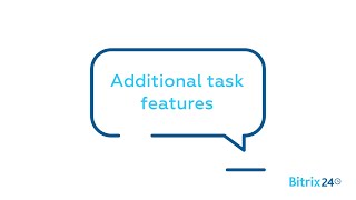 Additional task features [upl. by Eerb101]