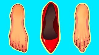 6 Types de Chaussures Qui Peuvent Abîmer Tes Pieds de Manière Irréversible [upl. by Leuqer]