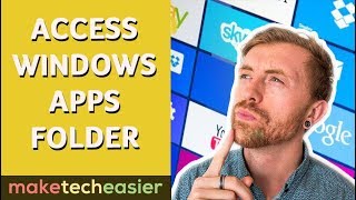 How to Access the WindowsApps Folder in Windows 10 [upl. by Amikan163]