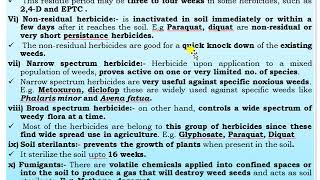 Classification of herbicides its selectivity and resistance Allelopathic effect of weed [upl. by Swithbert]