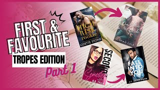 Tropes Edition First and Favourite Romance Reads  Part 1 [upl. by Airbmak]