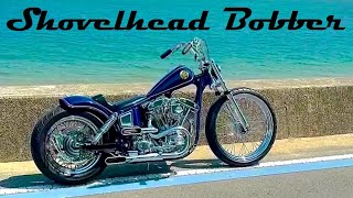 HarleyDavidson Shovelhead Bobber Built by Satomari Motorcycles Japan  Ep 224 [upl. by Kehsihba494]