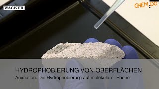 Schulversuchskoffer CHEM2DO®  Hydrophobierung eines Gasbetonsteins [upl. by Uahsoj]