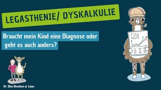 Diagnose Legasthenie Dyskalkulie Vor und Nachteile Braucht mein Kind eine Diagnose [upl. by Clement]