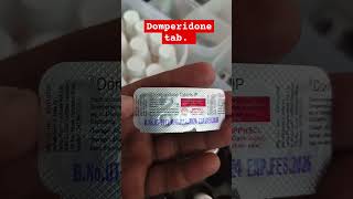 Domperidone tab 👩‍⚕medicine pharmacy medicaleducation pharmamedicine [upl. by Parsifal]