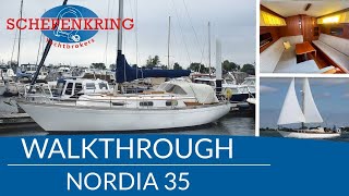 Nordia 35 for sale Walktrough  Schepenkring jachtmakelaars  Krekelberg Nautic [upl. by Andra906]