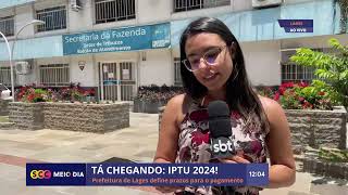 IPTU 2024  Prefeitura de Lages define prazos para o pagamento  Economia  SCC MeioDia [upl. by Maurey]