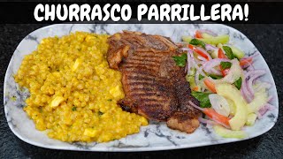 Churrasco Parrillera con trigo receta de la abuela  Abelca [upl. by Haven892]