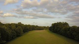 Northwich Marbury Country Park from above  Drone flight 4k [upl. by Drol655]